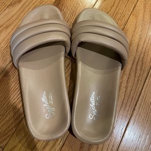 Seychelles low key slide sandal in vacchetta size 7 Brand New